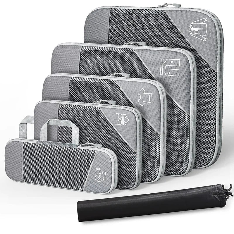 Luminest™️ Travel Compression Packing Cube Set (6-Piece)