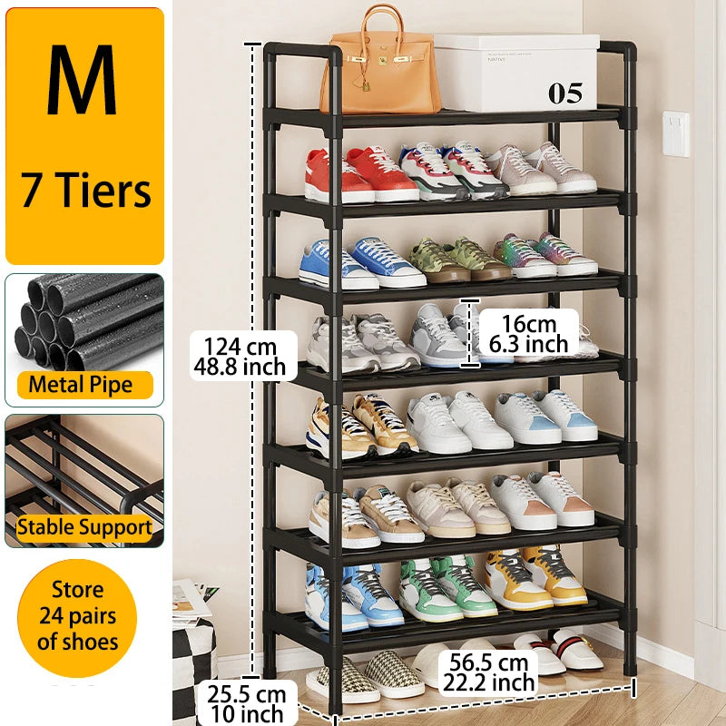 Luminest™️ Multi-Tier Metal Shoe Rack