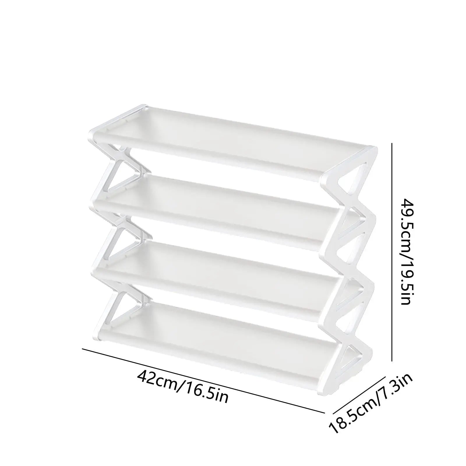 Luminest™️ FoldAway 4-Tier Shoe Rack