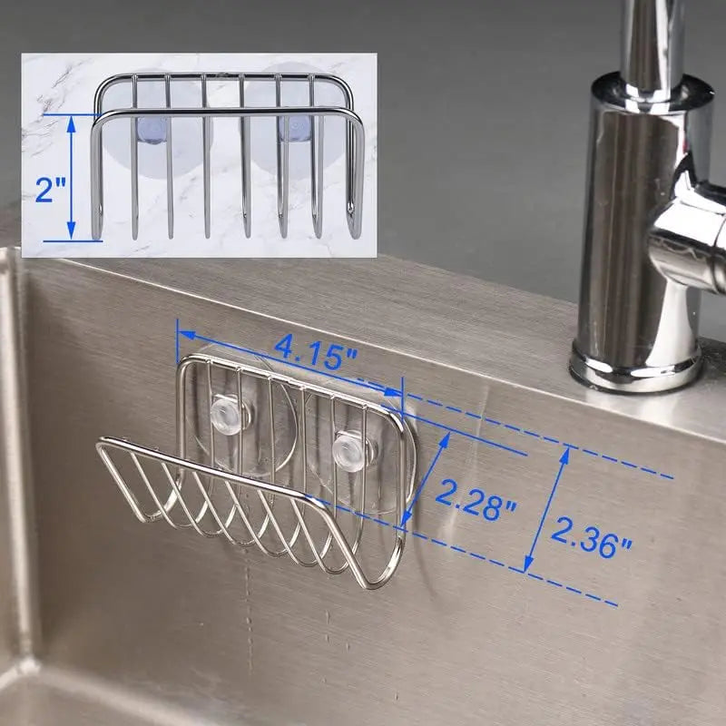 Luminest kitchen sink organizer