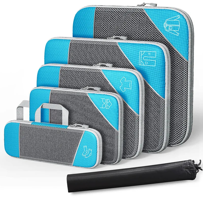 Luminest™️ Travel Compression Packing Cube Set (6-Piece)