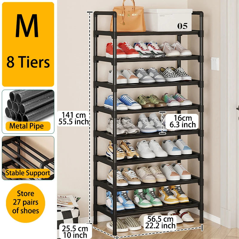 Luminest™️ Multi-Tier Metal Shoe Rack
